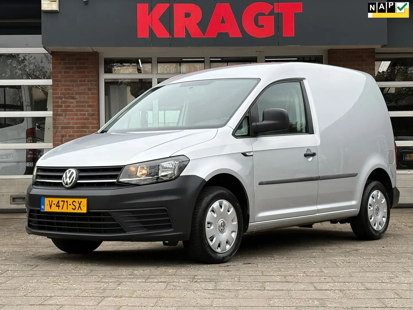 Volkswagen Caddy 2.0 TDI L1H1|NAP|EURO6|75PK|airconditioning|cruise Argent - 1