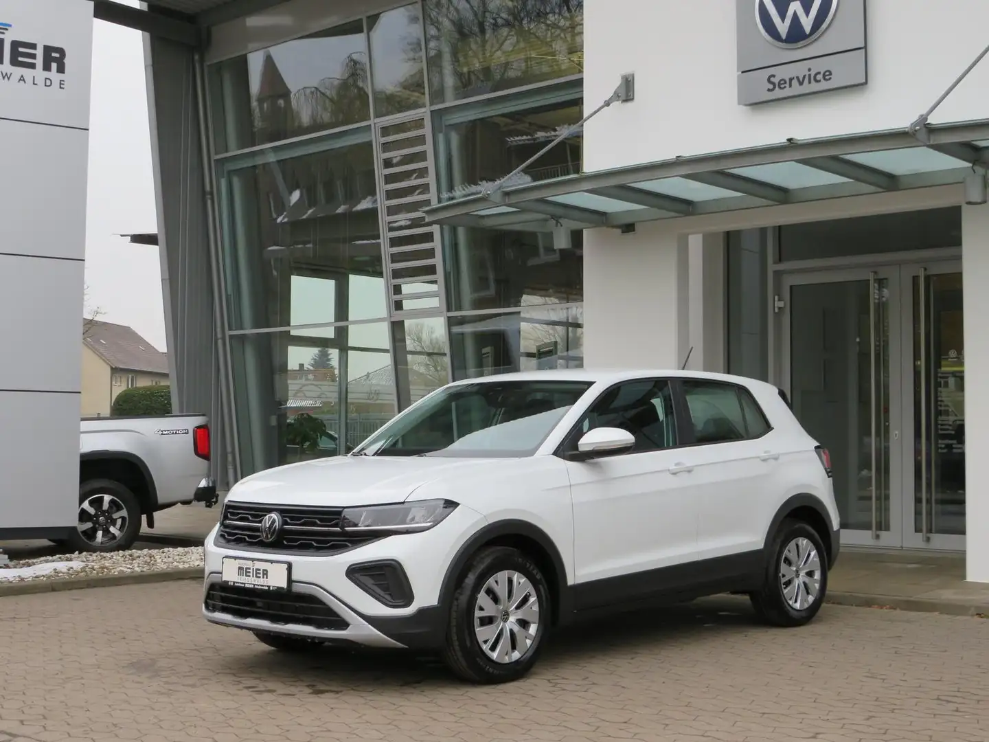 Volkswagen T-Cross 1.0TSI Facelift APP Sitzh. Parkh. LED Weiß - 2