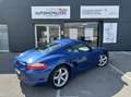Porsche Cayman S 3,4L 295cv BVM pack chrono Bleu - thumbnail 3