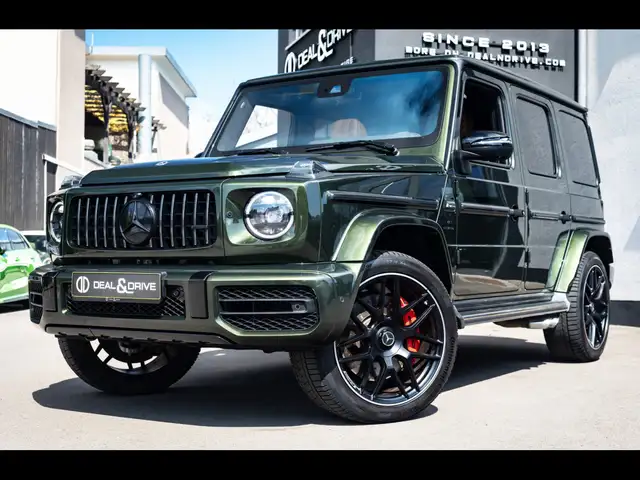 Mercedes-Benz G 63 AMG PACK NIGHT II°OLIVE METALLIC DESIGNO°SADDLE°CARBON