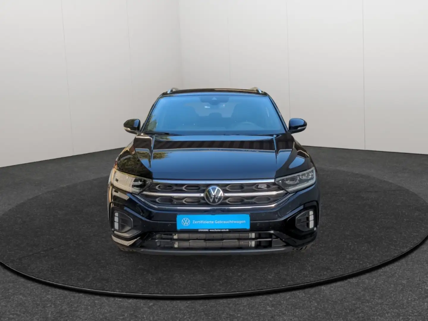 Volkswagen T-Roc 1.5TSI DSG R-Line Matrix AHK Navi Rear View ACC Be Schwarz - 2