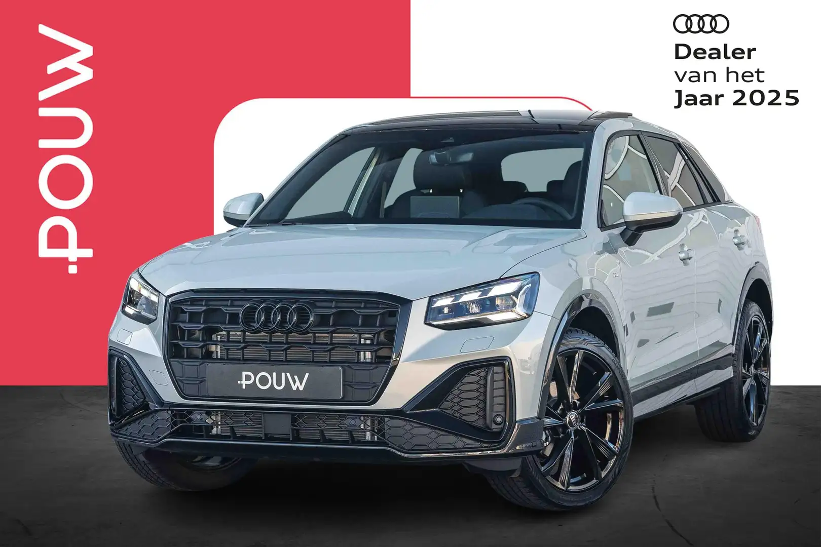 Audi Q2 35 TFSI 150pk S-tronic S-line edition | Panoramada Срібний - 1