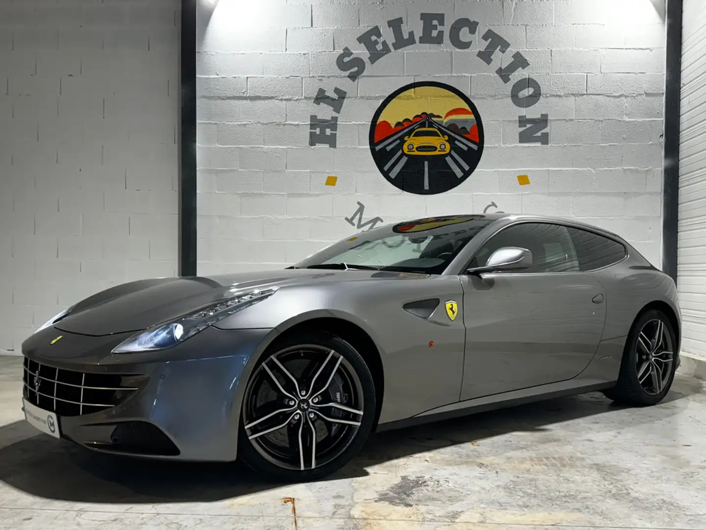 Ferrari FF V12 660CV CARBONE CUIR DIAMANT LIFT DOUBLE ECRAN O Gris - 1