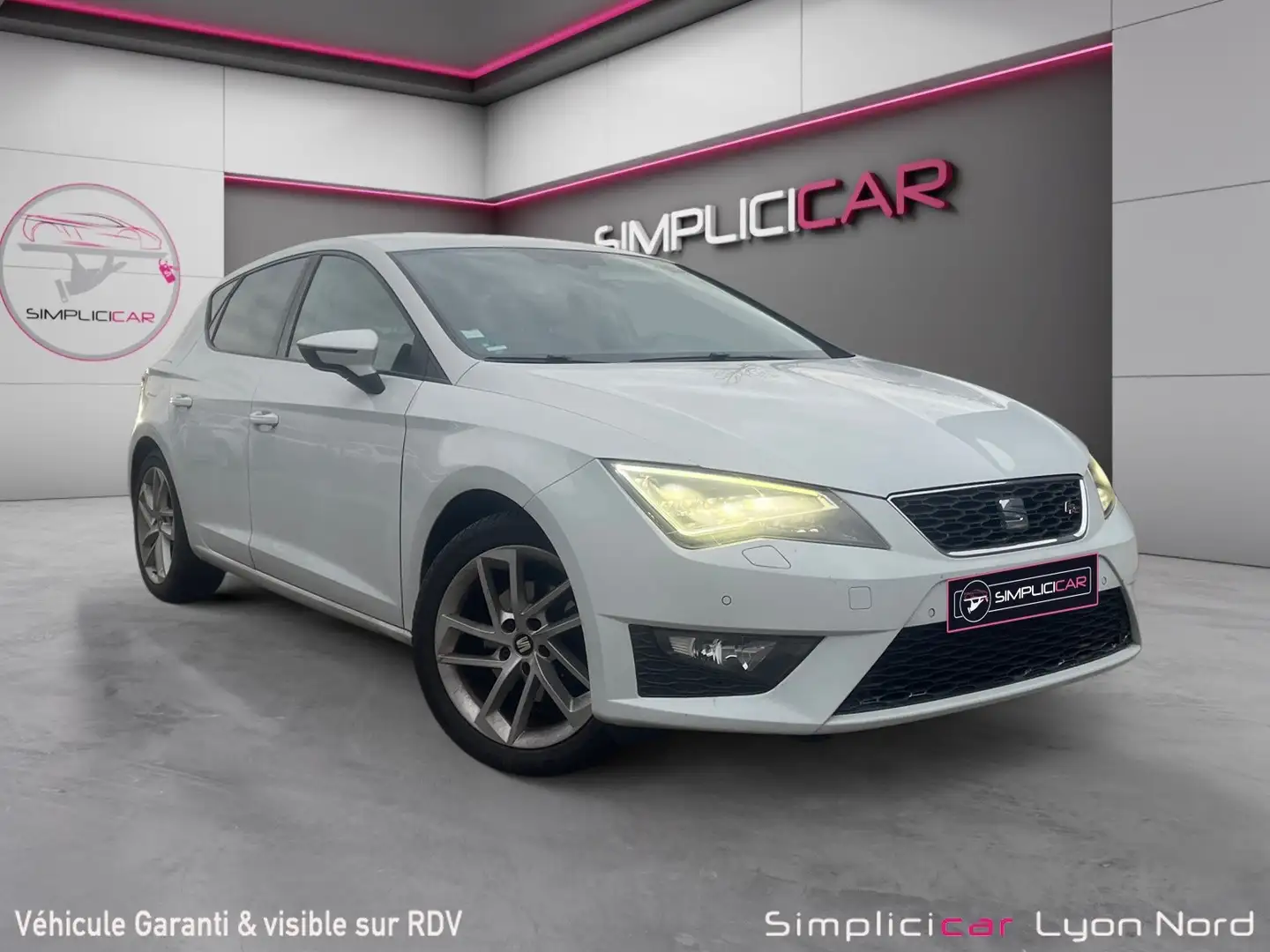 SEAT Leon Leon 1.4 TSI 150 Start/Stop ACT FR Blanc - 1