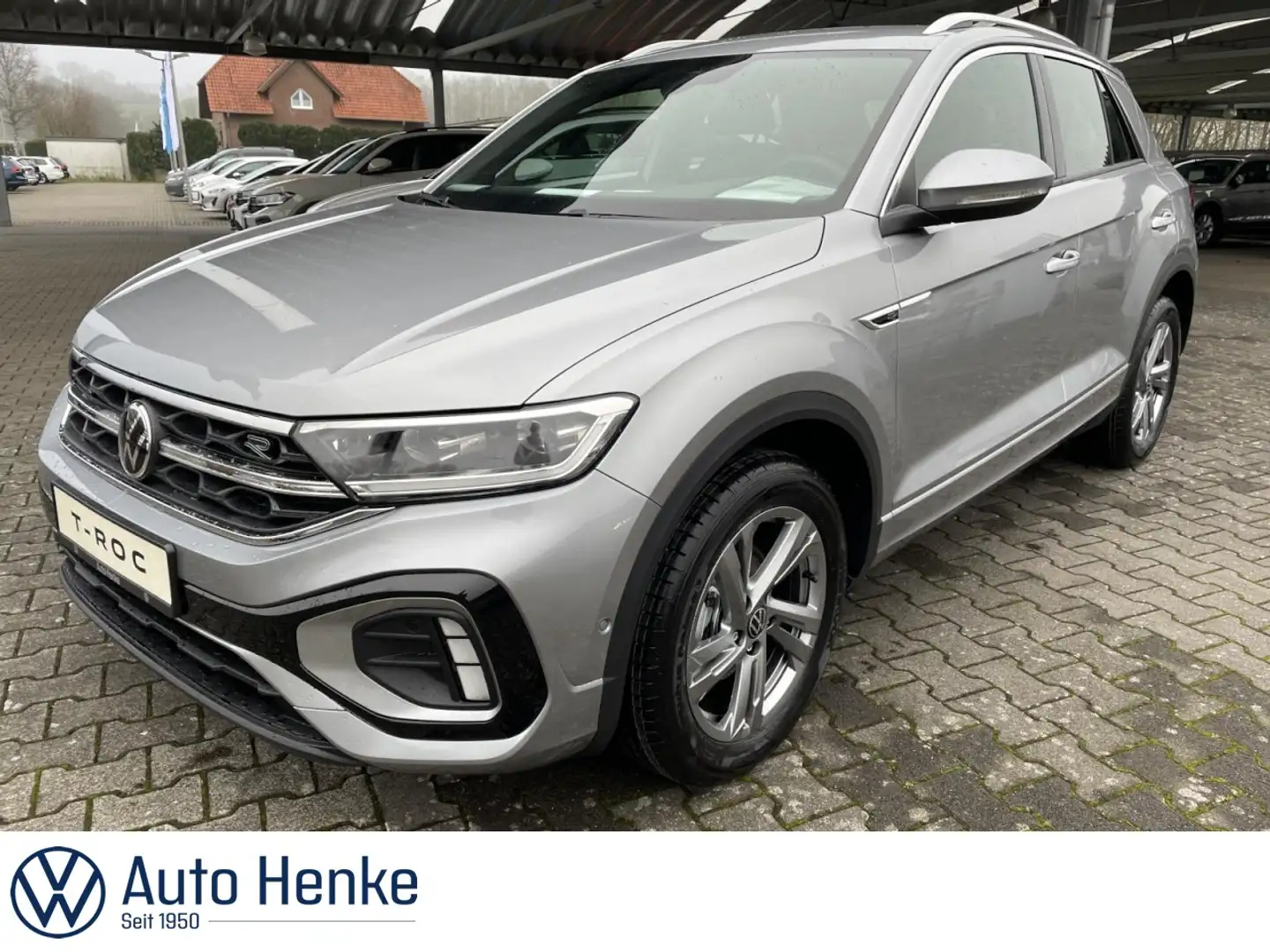 Volkswagen T-Roc R-Line 1.0 l TSI OPF 85 kW (116 PS) 6-Gang Klima Silber - 1