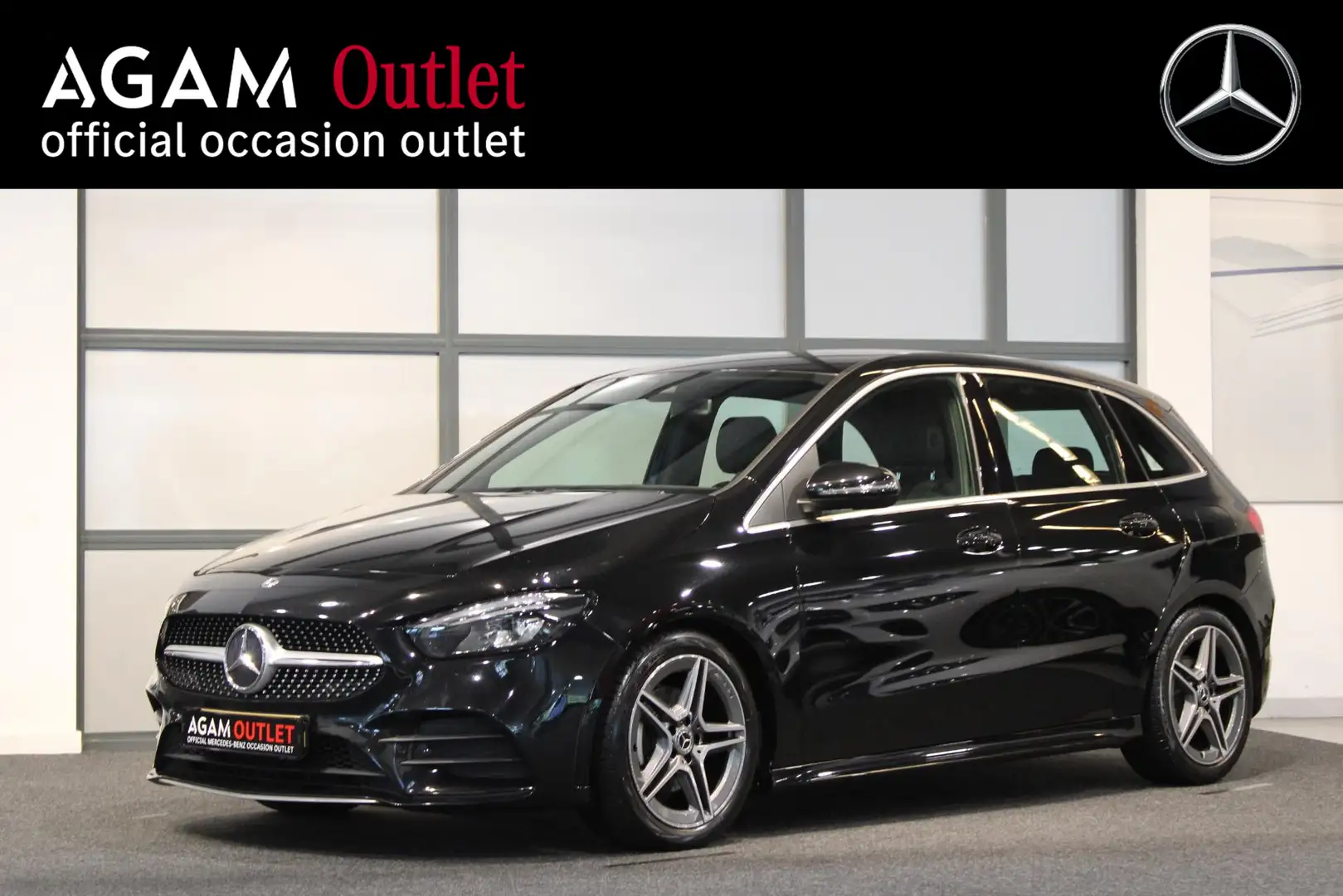 Mercedes-Benz B 180 Business Solution AMG Or. NL auto | Dealer onderho Zwart - 1