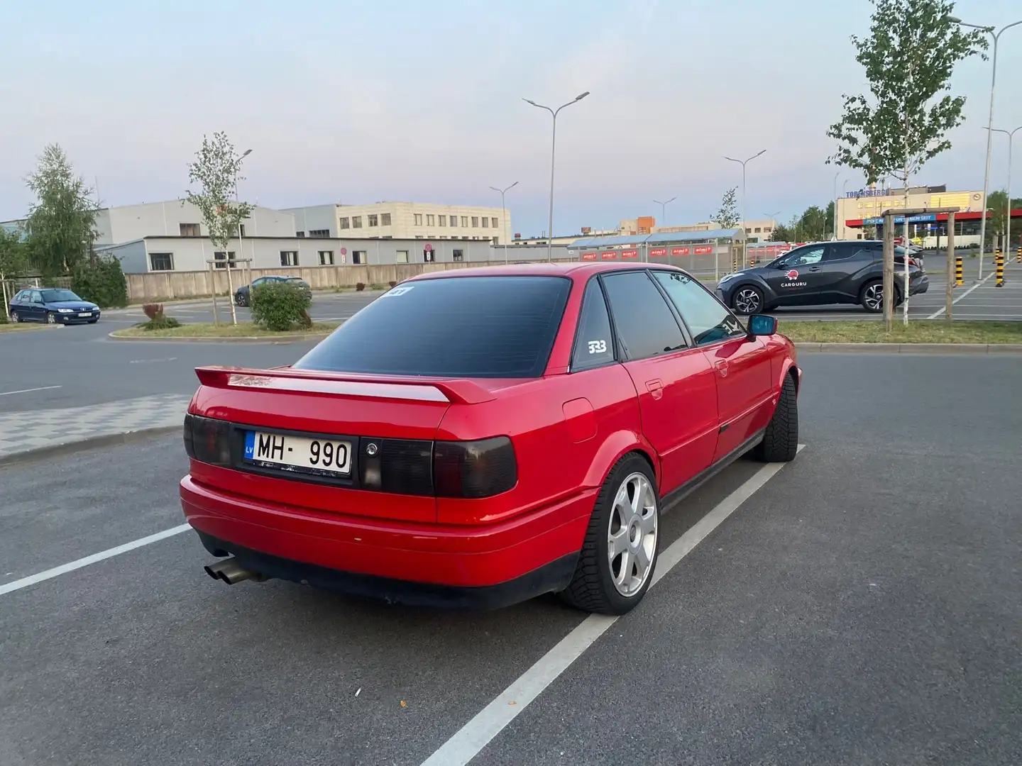 Audi 80 quattro Competition Rojo - 2