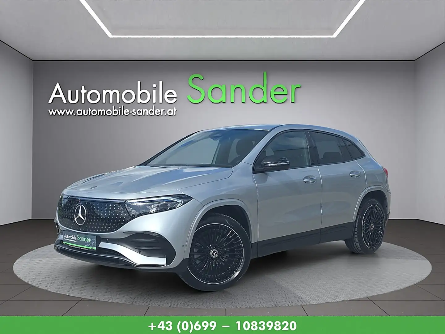 Mercedes-Benz EQA 250+ 70,5kWh AMG-Line *20 ZOLL/SPORTPAKET/NP -42%* Silber - 1