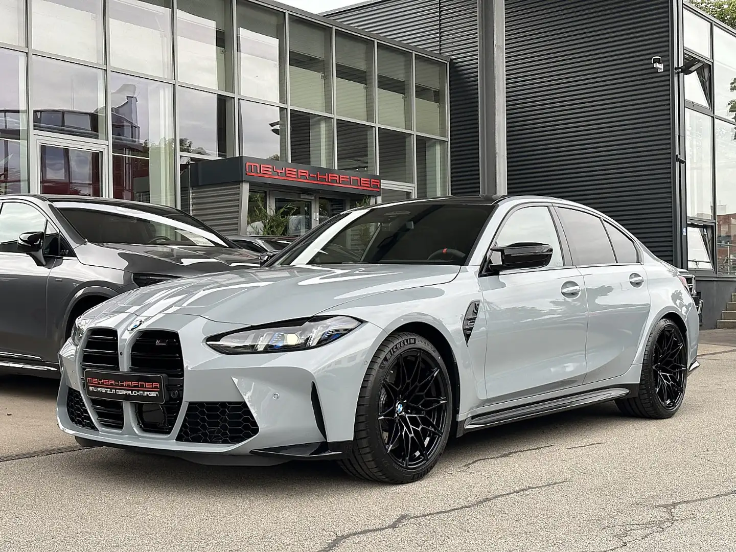 BMW M3 Competition M xDrive Aut. FACELIFT / Schalensit... Grau - 2