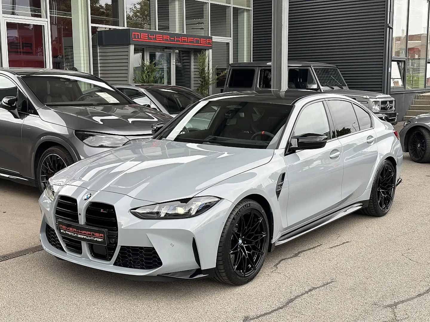 BMW M3 Competition M xDrive Aut. FACELIFT / Schalensit... Grau - 1