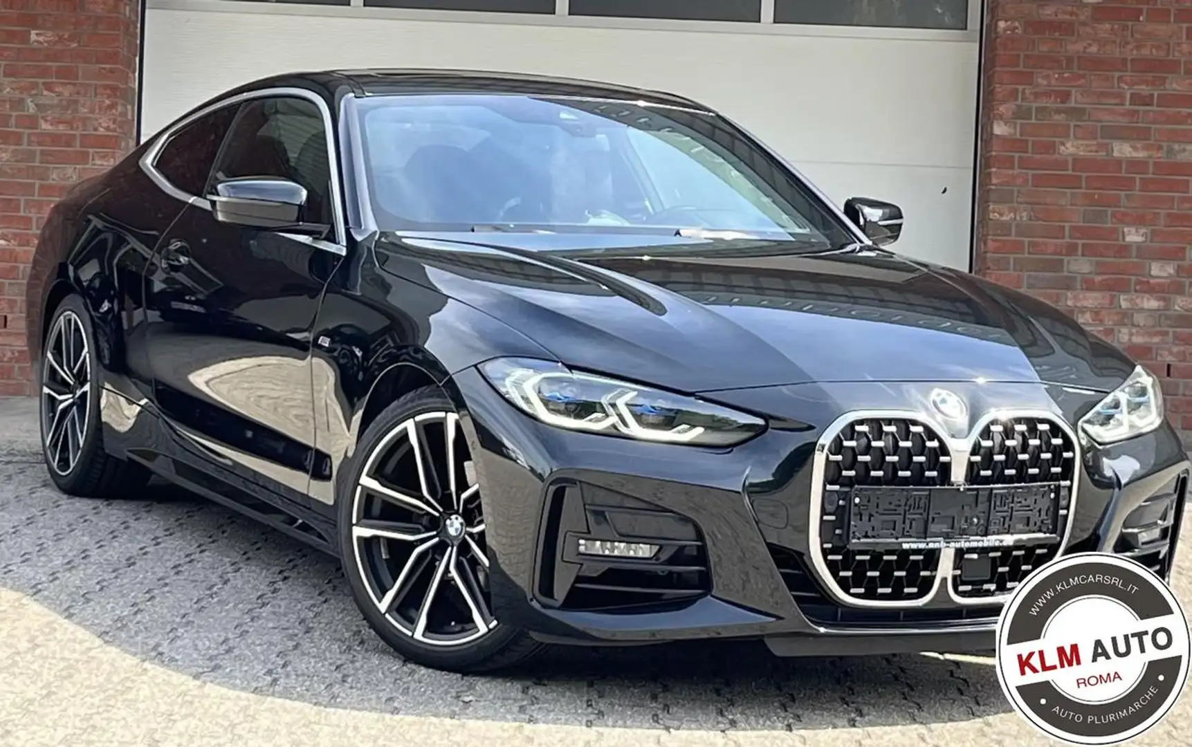 BMW 420 i Coupé M Sport Automatik Tetto Pano Virtual Nero - 2