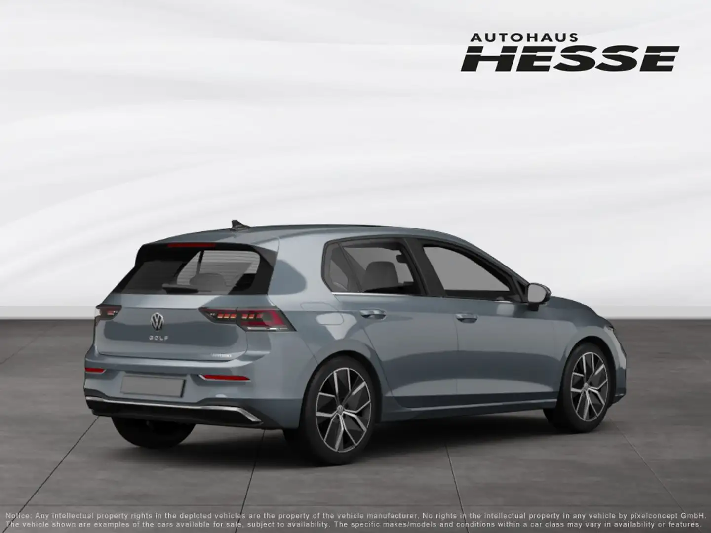 Volkswagen Golf VIII 1.5 TSI Life AHK Pano Grau - 2