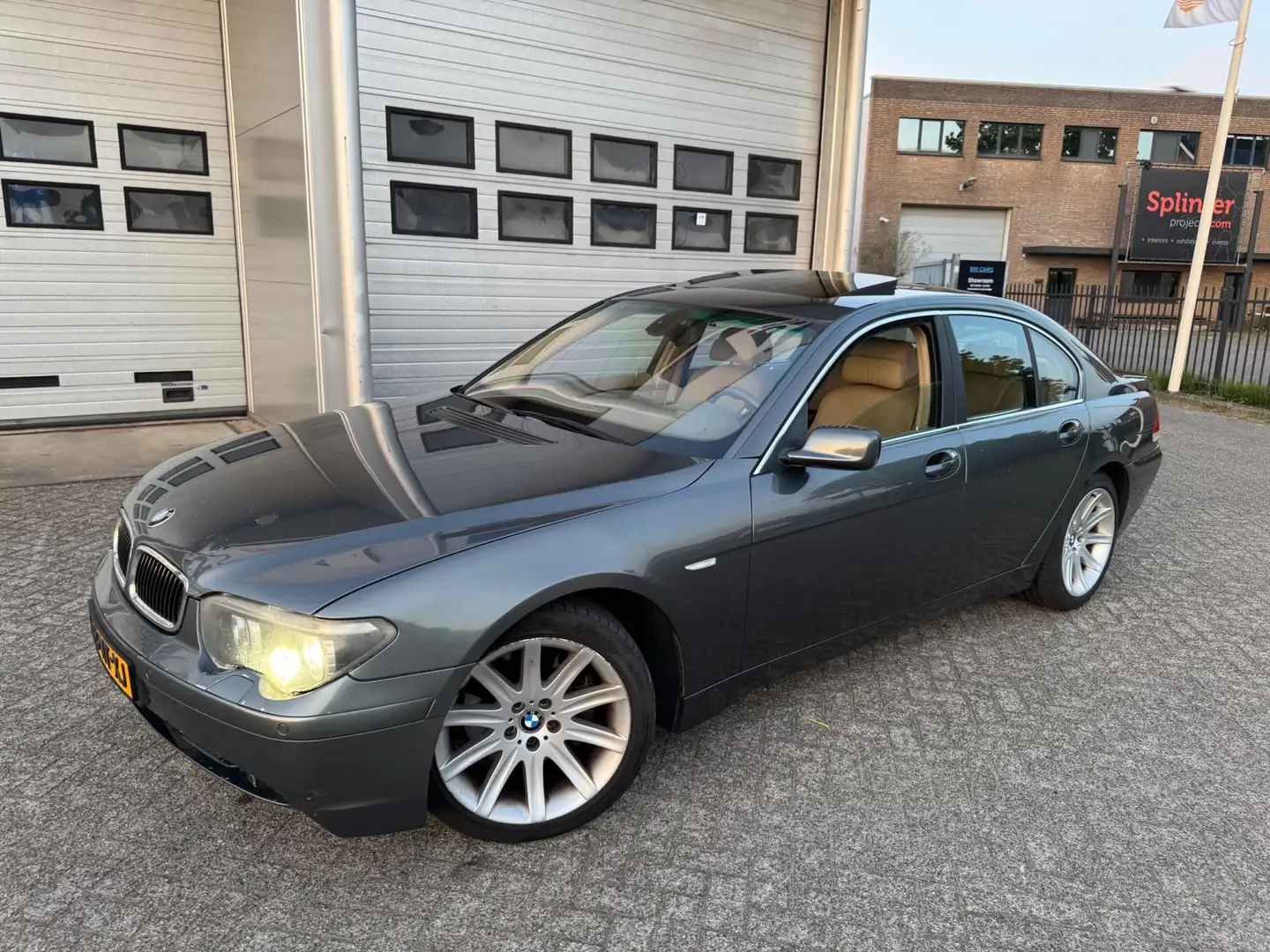 BMW 745 7-serie 745i Executive Schuifdak,Trekhaak, Paars - 2