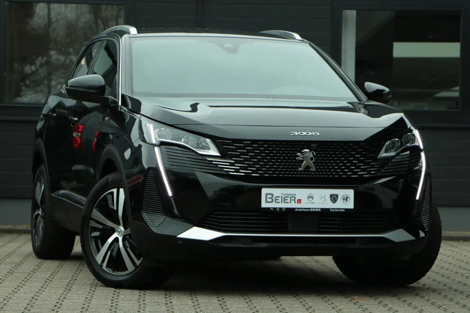 Peugeot 3008 1.2 136 GT Klimaau./ PDC/ Freispr. Zwart - 2