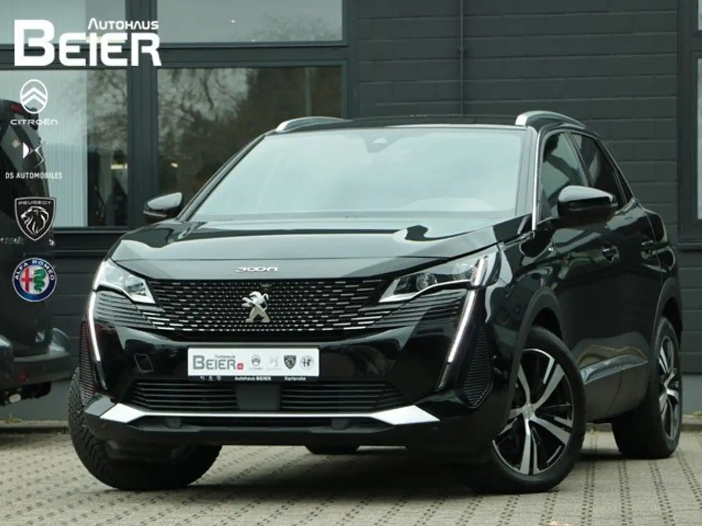 Peugeot 3008 1.2 136 GT Klimaau./ PDC/ Freispr. Zwart - 1