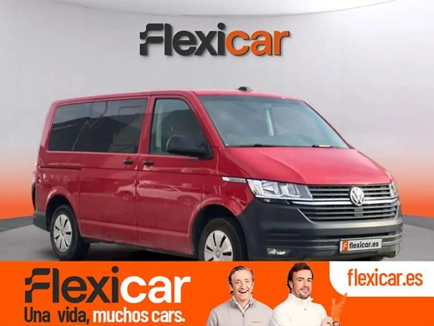 Volkswagen T5 Caravelle Origin Corta 2.0 TDI 81kW (110CV) BMT Rojo - 1