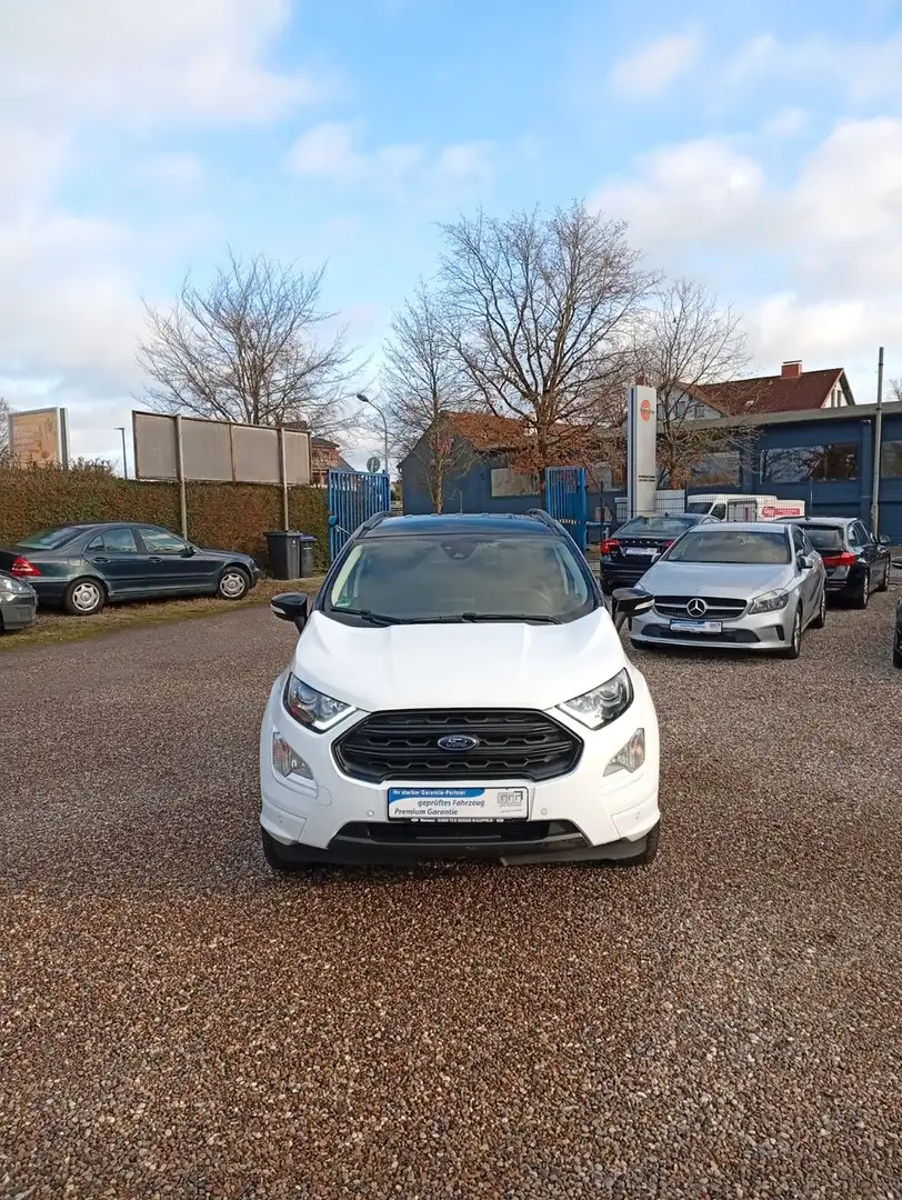 Ford EcoSport 1.5 TDCI-St-Line.Klima.Navi.Kamera.Xenon.SHZ.PDC Weiß - 1