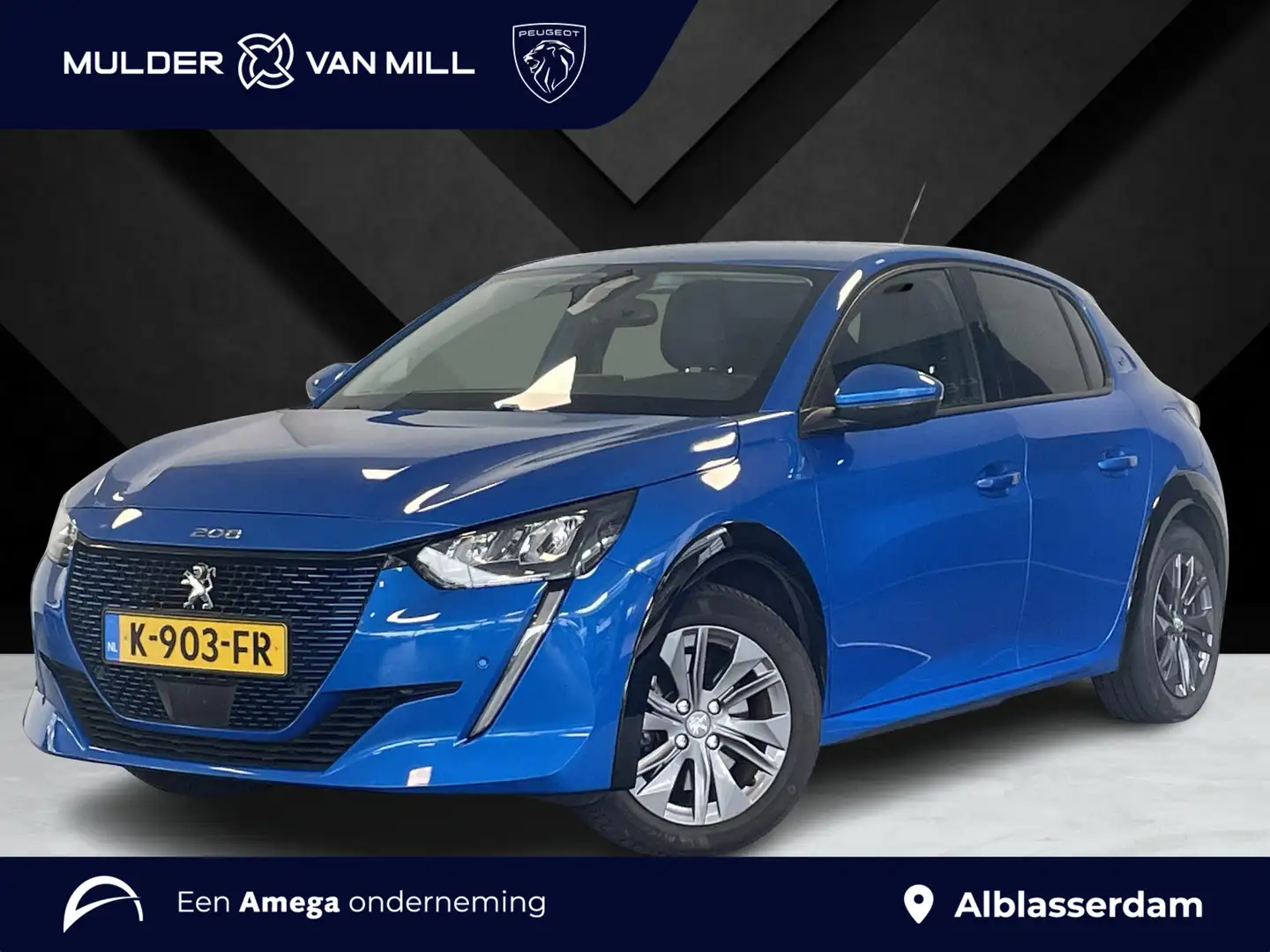 Peugeot e-208 Allure Pack EV 3-FASEN 50kWh 136pk | ADAPTIVE CRUI Bleu - 1