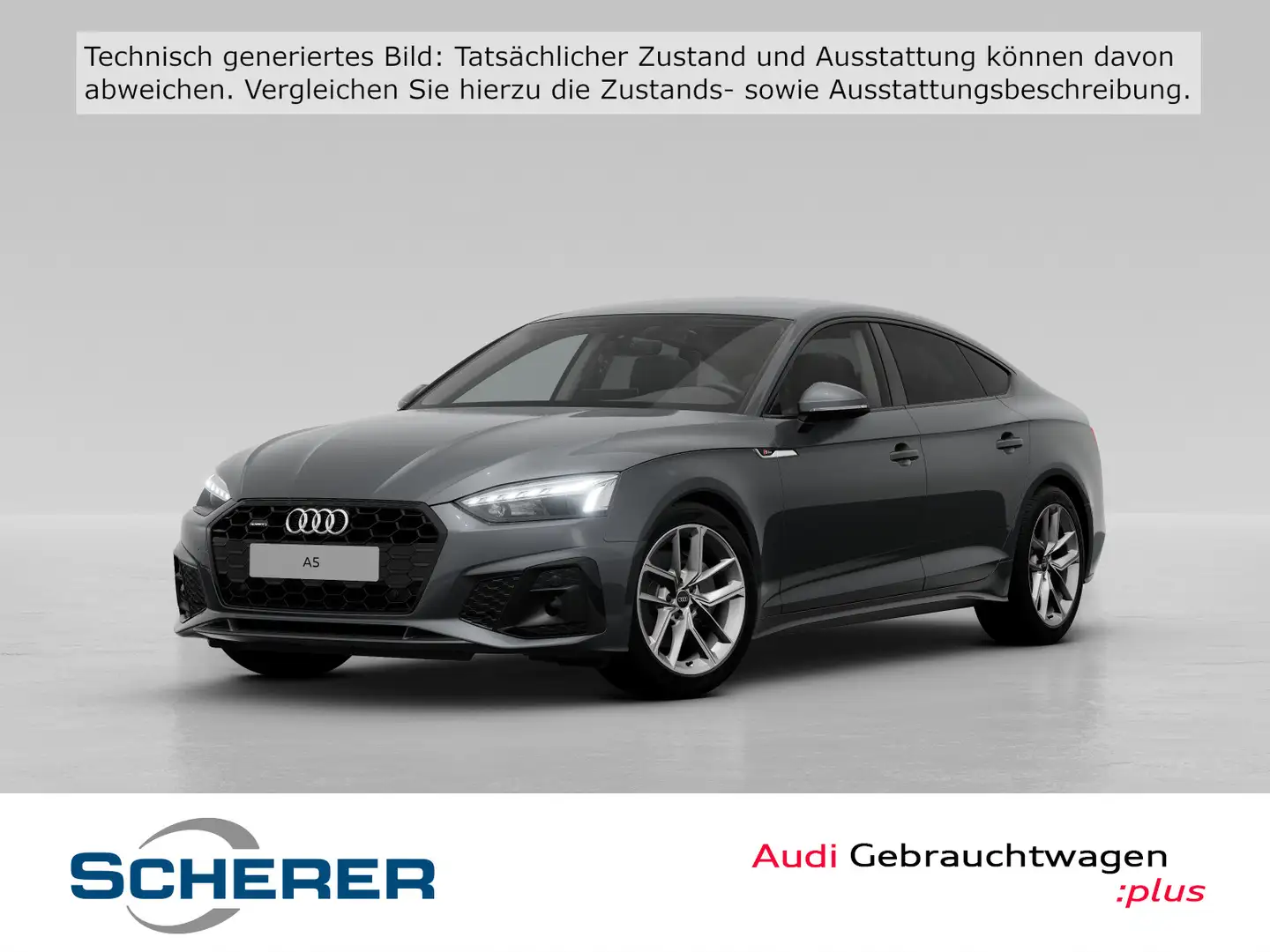 Audi A5 S line 40 TFSI QUATTRO MATRIX NAVI Grau - 1