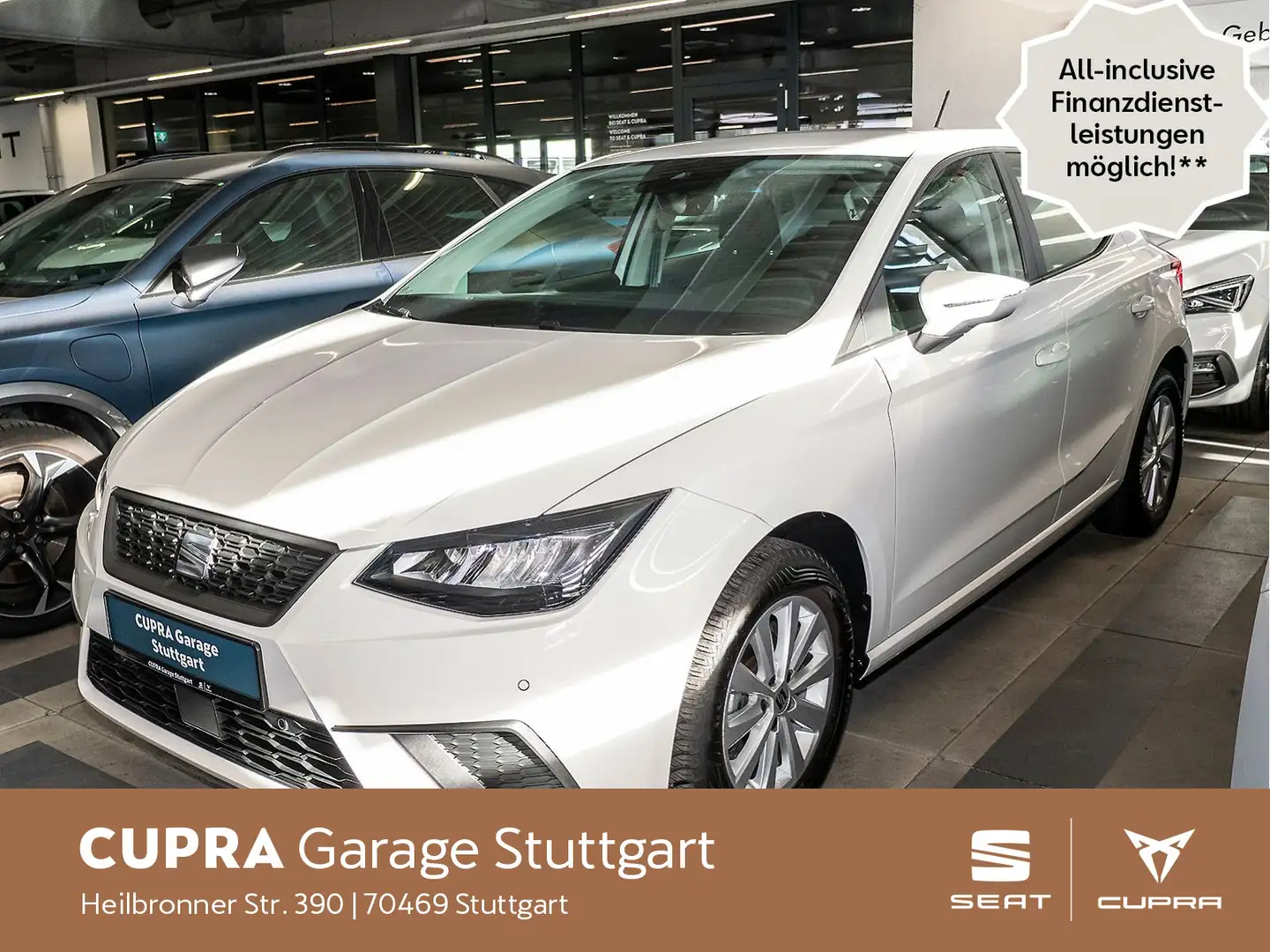 SEAT Ibiza 1.0 TSI 70 kW Weiß - 1