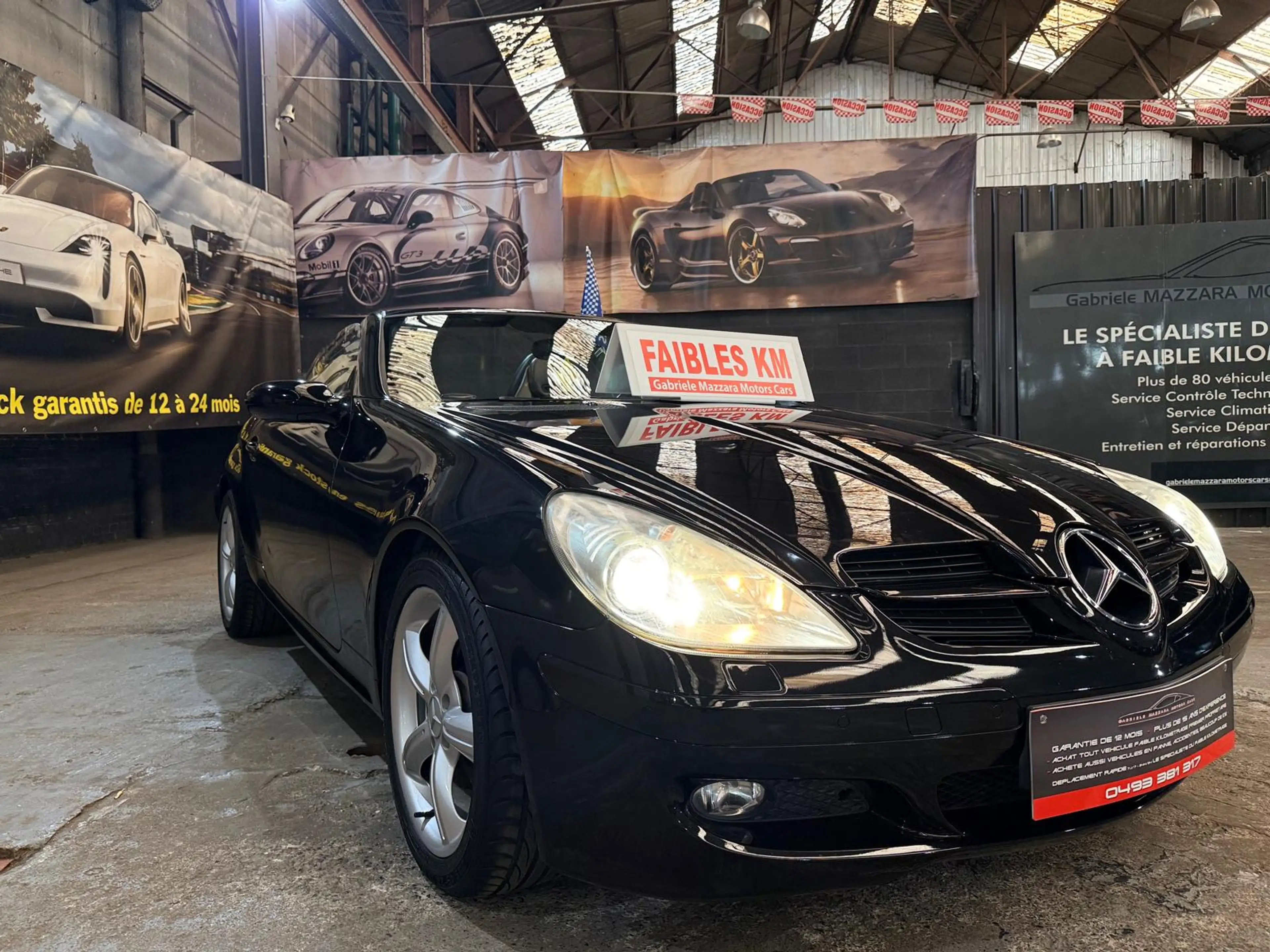 Mercedes-Benz SLK 200 SLK 200 Kompressor Cuir chauffant PDC Xénon J.A — photo 8