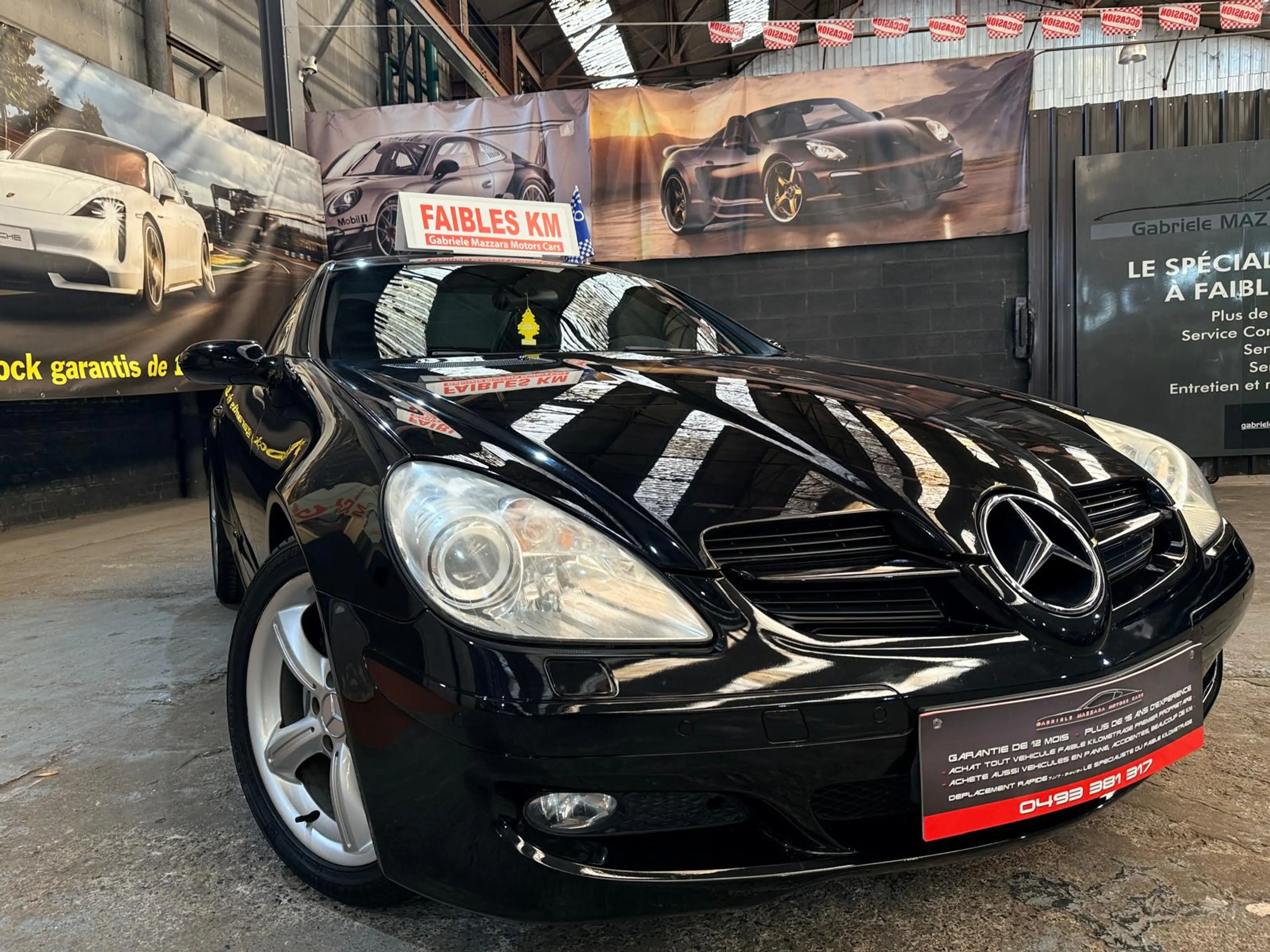 Mercedes-Benz SLK 200 SLK 200 Kompressor Cuir chauffant PDC Xénon J.A — photo 2