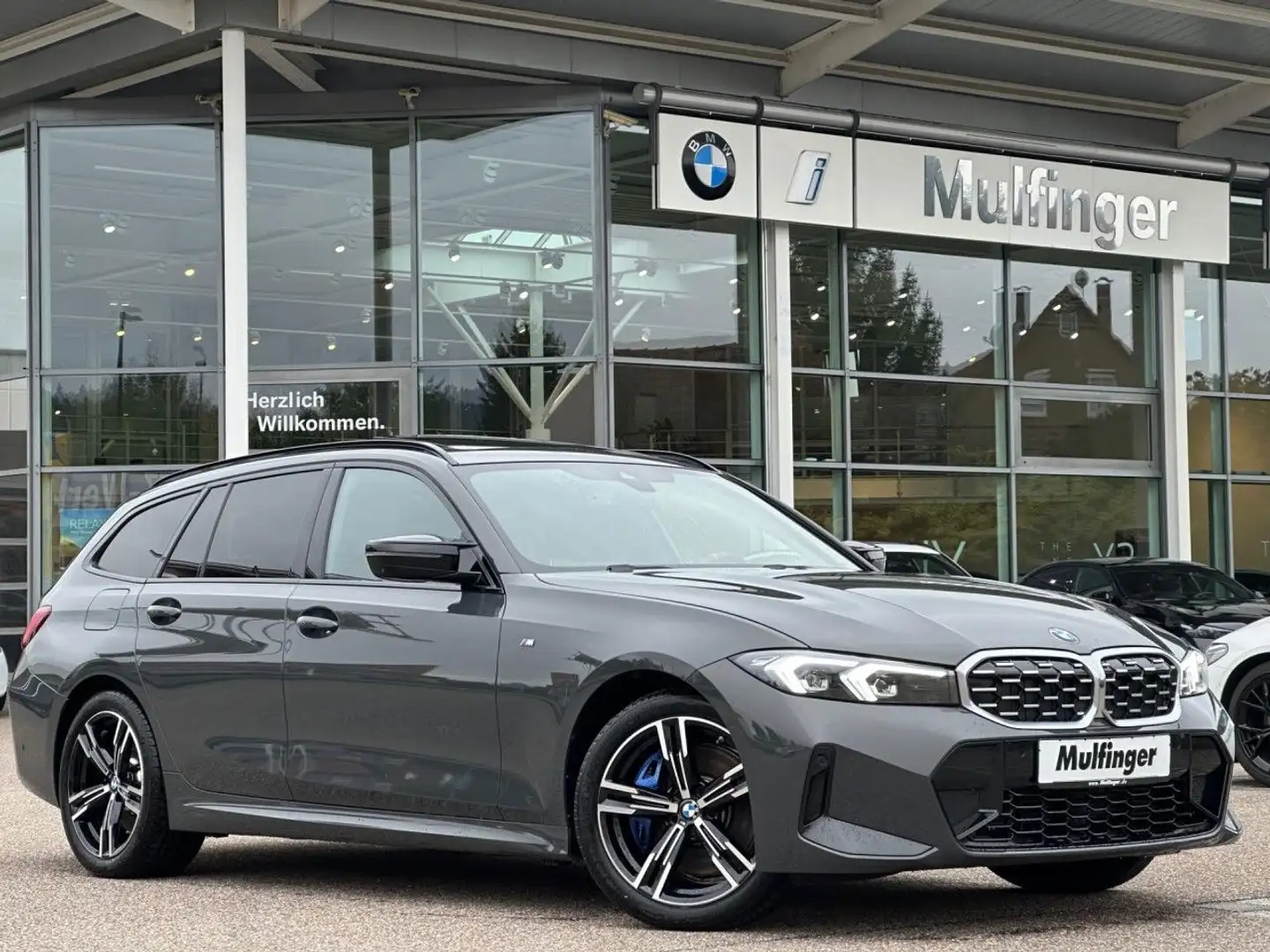BMW 340 Md T.xDr.FACELIFT Leder SurView PanoD.HUD P+ Grigio - 2