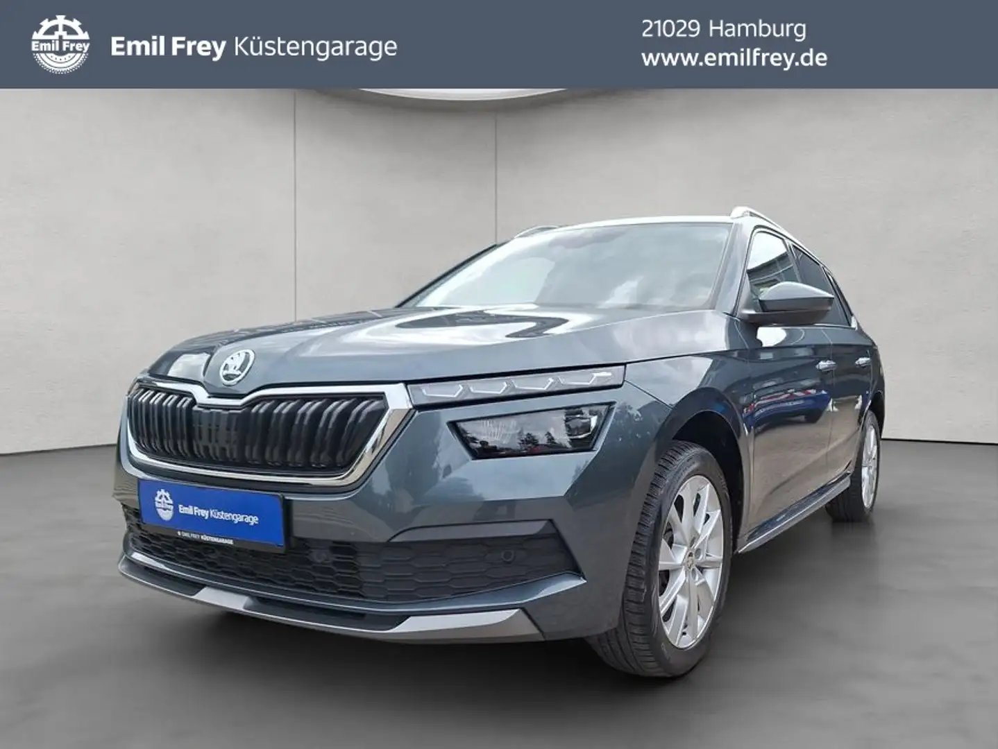 Skoda Kamiq 1.0 TSI Style Navi LED MFA Digi Grau - 1