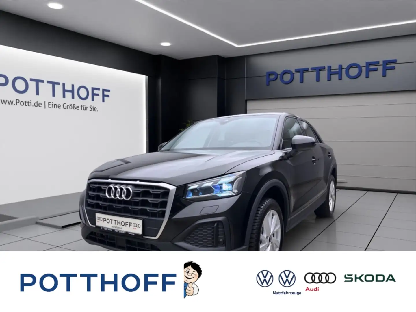 Audi Q2 30 TDI MATRIX PDC KAMERA SITZHZG Schwarz - 1