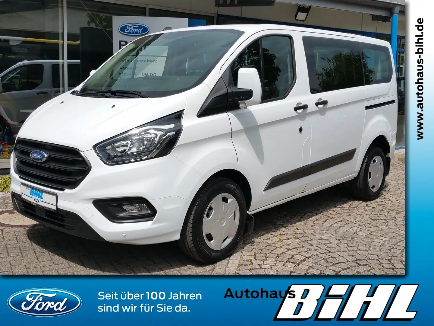 Ford Transit Custom Kombi Trend L1 9-Sitzer 1.Hand Weiß - 1