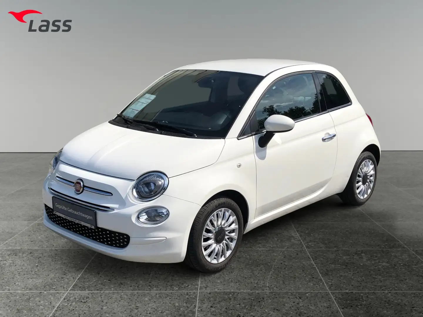 Fiat 500 1.2 8V S&S Lounge +Apple/Android+EPH+Klima! Weiß - 2