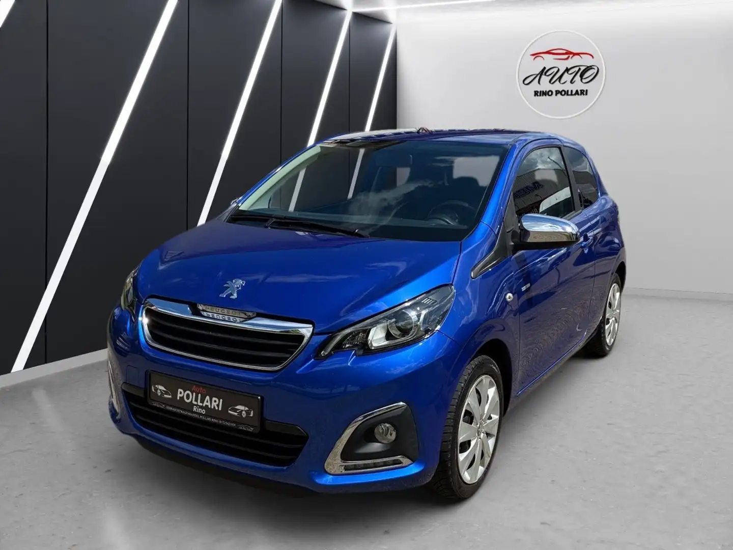 Peugeot 108 Style Klima 1 Hand Azul - 1