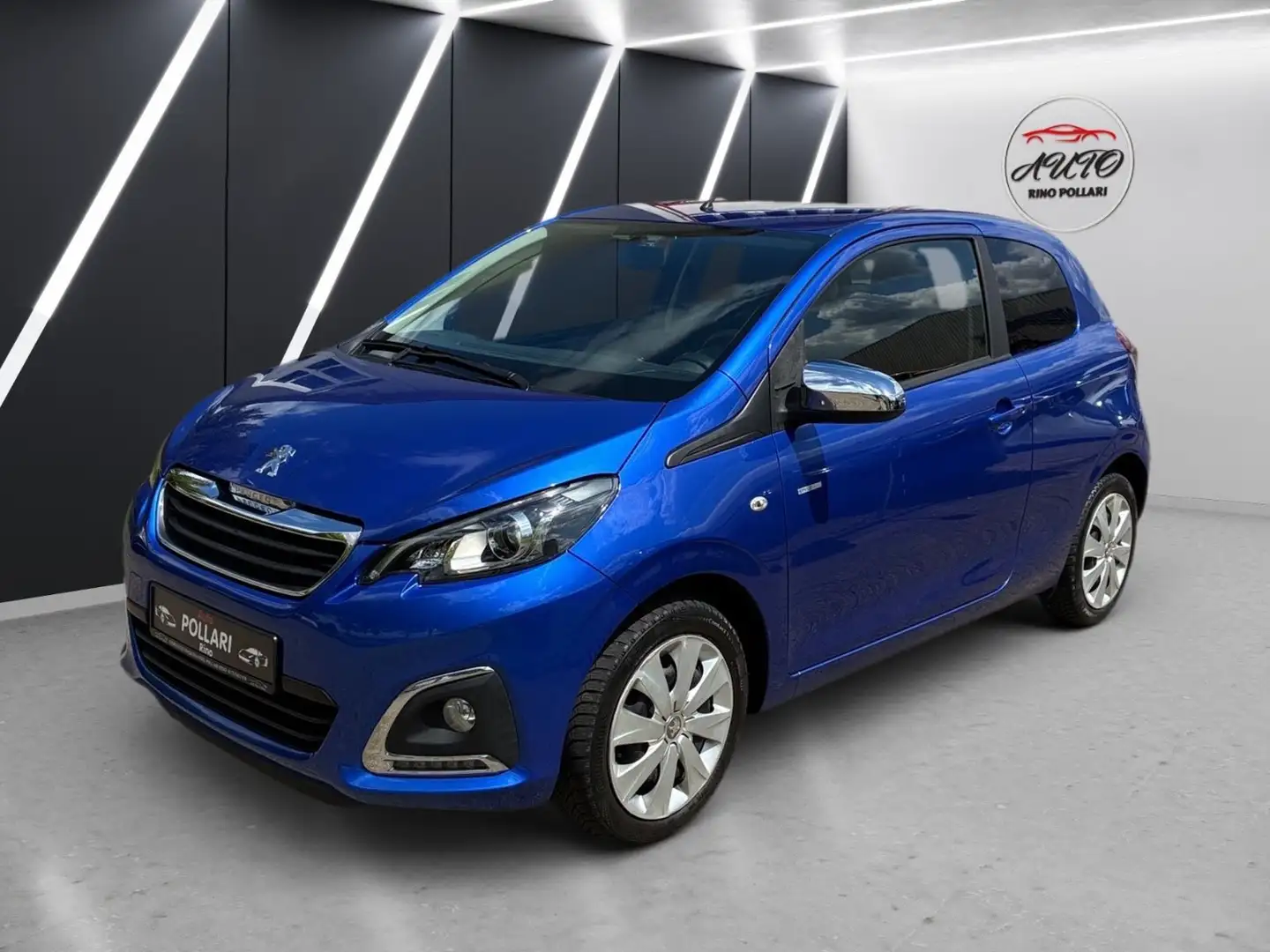 Peugeot 108 Style Klima 1 Hand Azul - 2