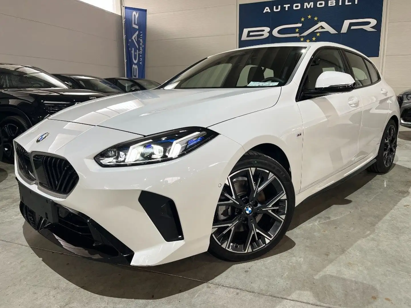 BMW 120 48V MSport 18 M Sport/LED/PARk/TELECAM./CAR PLAY Blanc - 1