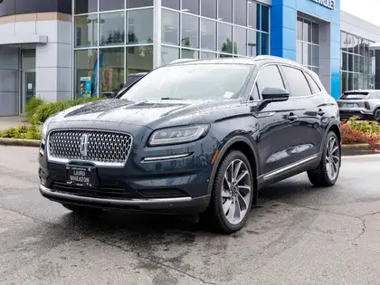 Blue 2022 Lincoln Nautilus SUV / Crossover All-Wheel Drive Automatic