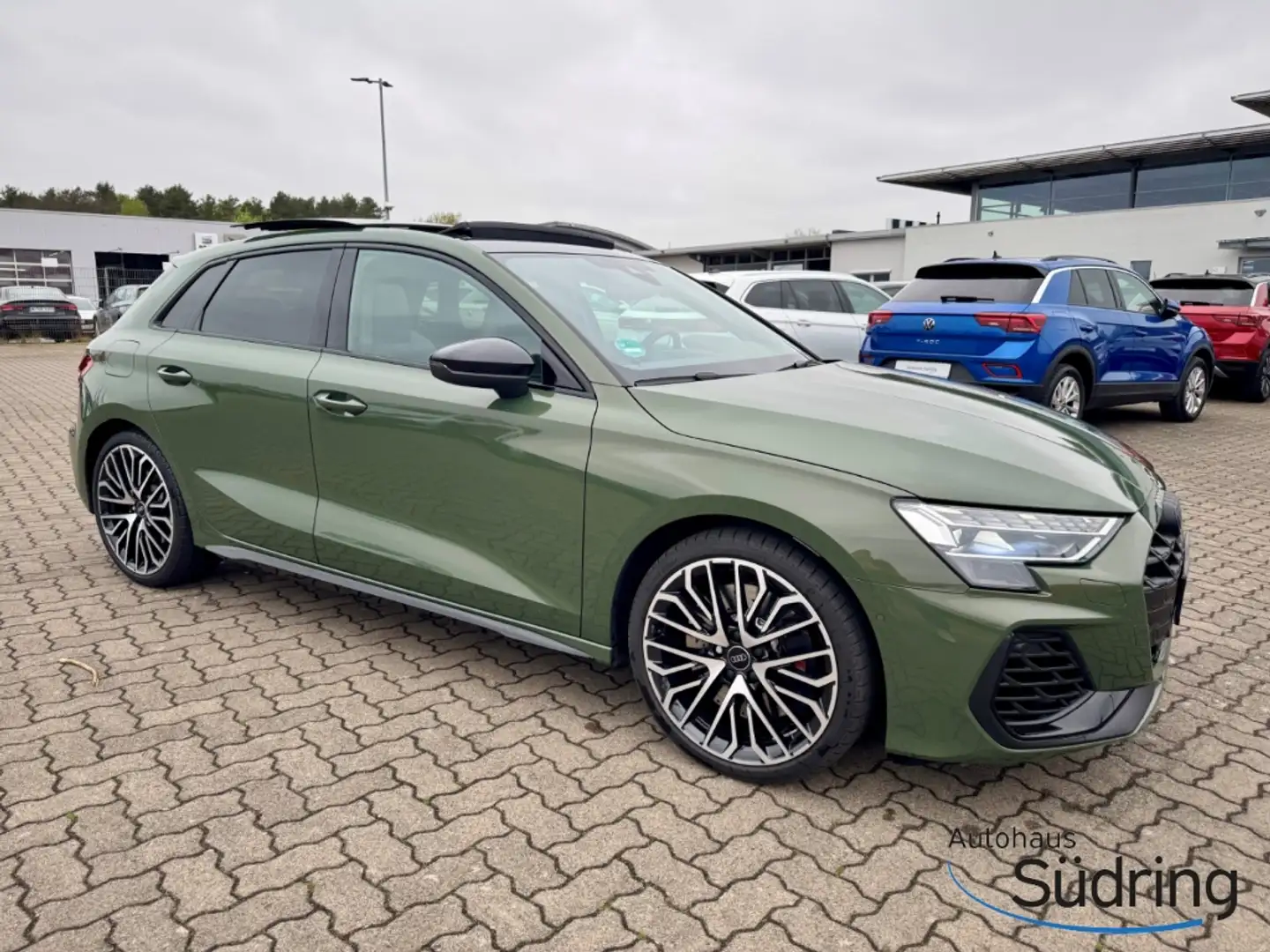Audi S3 Sportback S-tronic Panodach SONOS Matrix Verde - 2