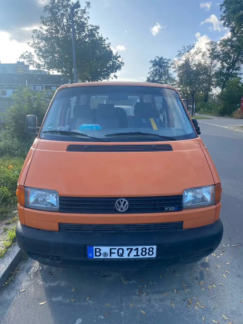 Volkswagen T4 Transporter 7DA1U2 Oranje - 1