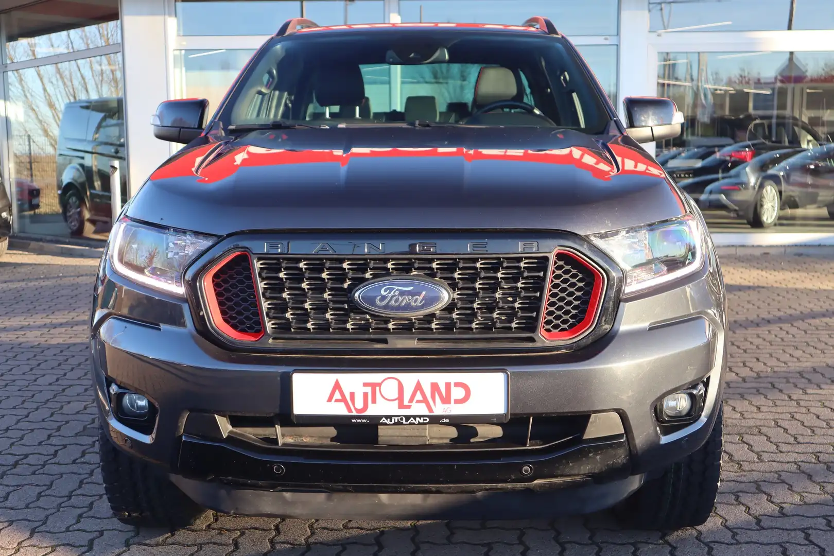 Ford Ranger 2.0 TDCi Thunder DoKa AHK ACC Navi Leder Grau - 2