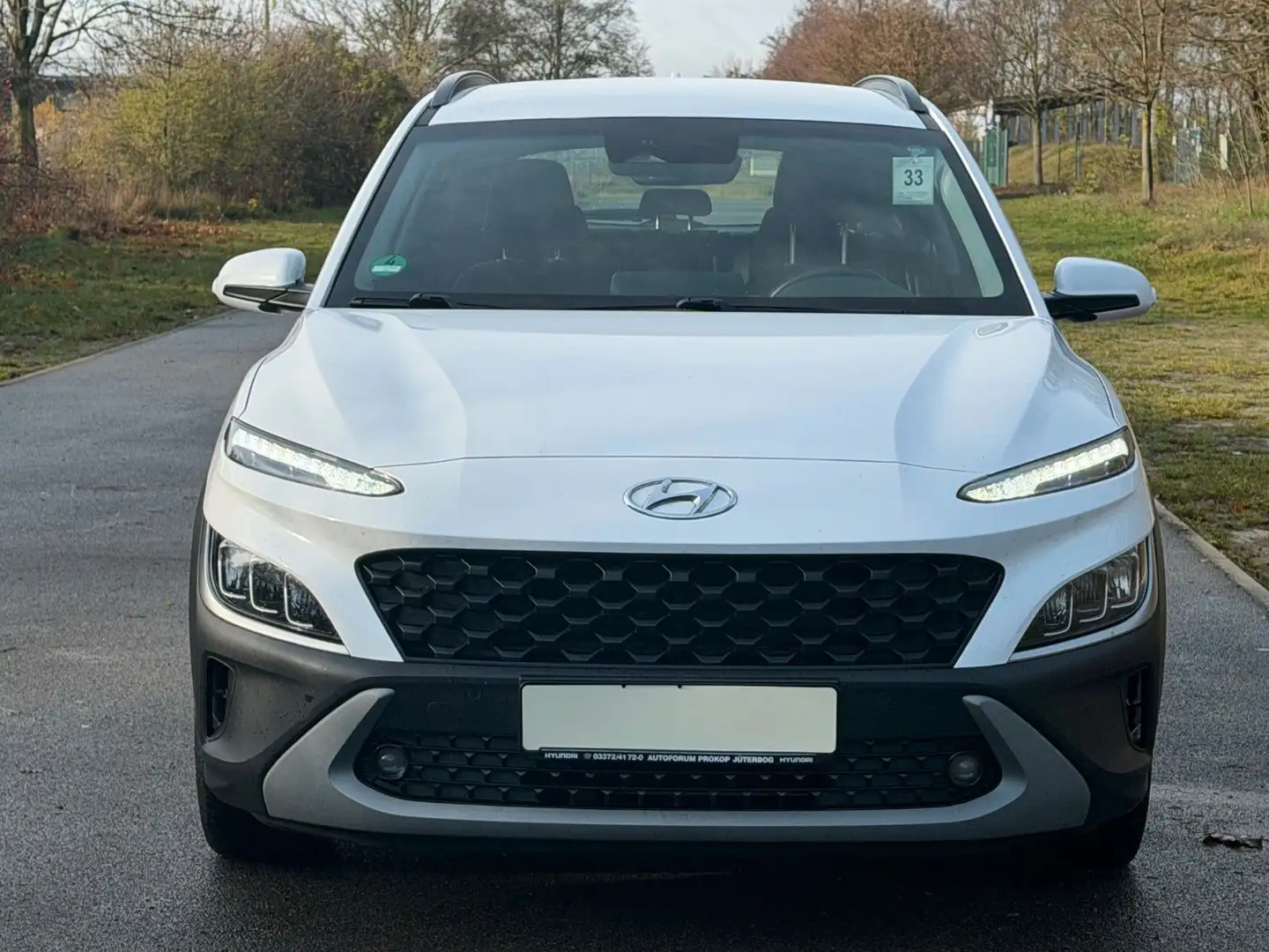 Hyundai KONA 1.6 GDI HEV Trend *Navi*Allwetter*LED*RFK* Blanc - 2