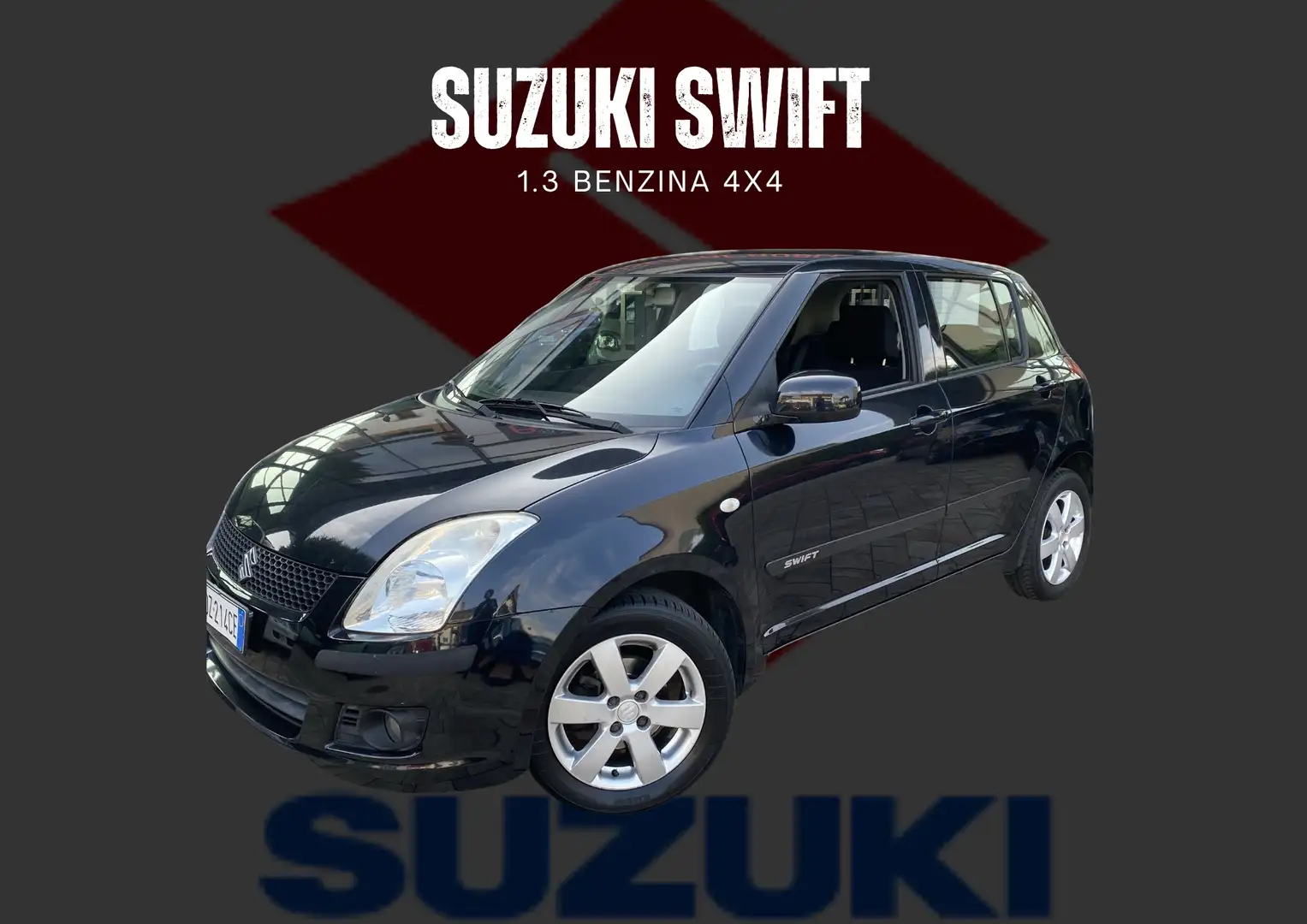 Suzuki Swift Swift 5p 1.3 16v GL 4x4 Noir - 1