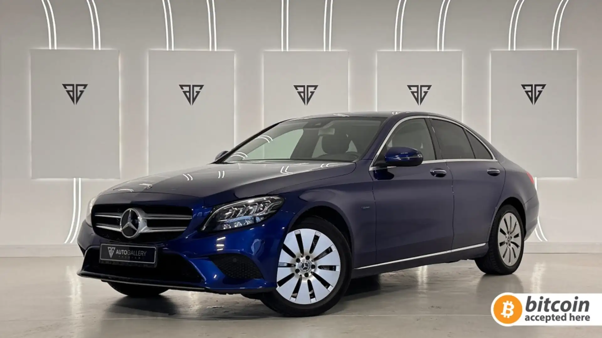 Mercedes-Benz C 300 de 9G-Tronic Azul - 1