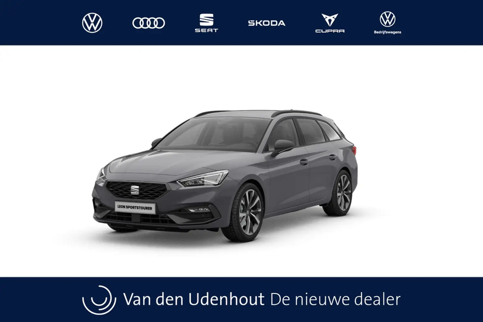 SEAT Leon e-Hybrid Sportstourer 1.5 TSI eHybrid 204 6DSG FR PHEV Firs Grijs - 1