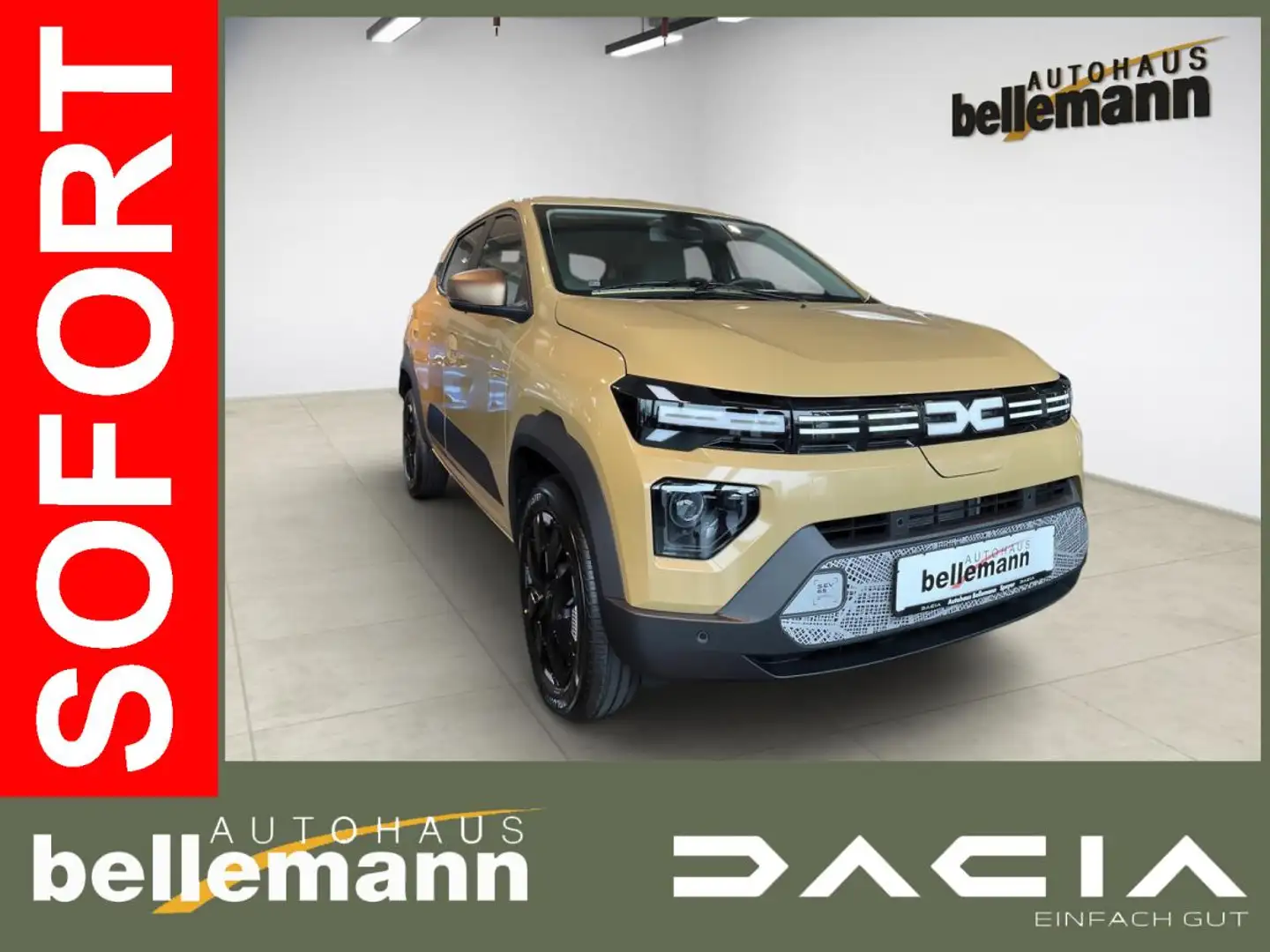 Dacia Spring Electric 65 Extreme |CCS|PDC vo+hi|Sofort Braun - 1