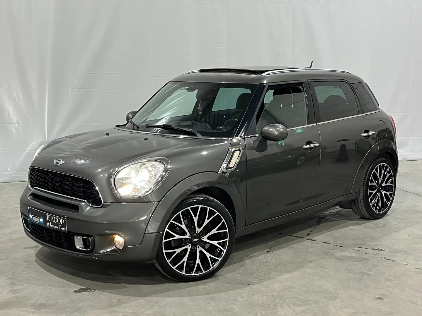 MINI Cooper S Countryman 1.6i ALL4 / Panodak / Leder / Navi.. Gris - 1