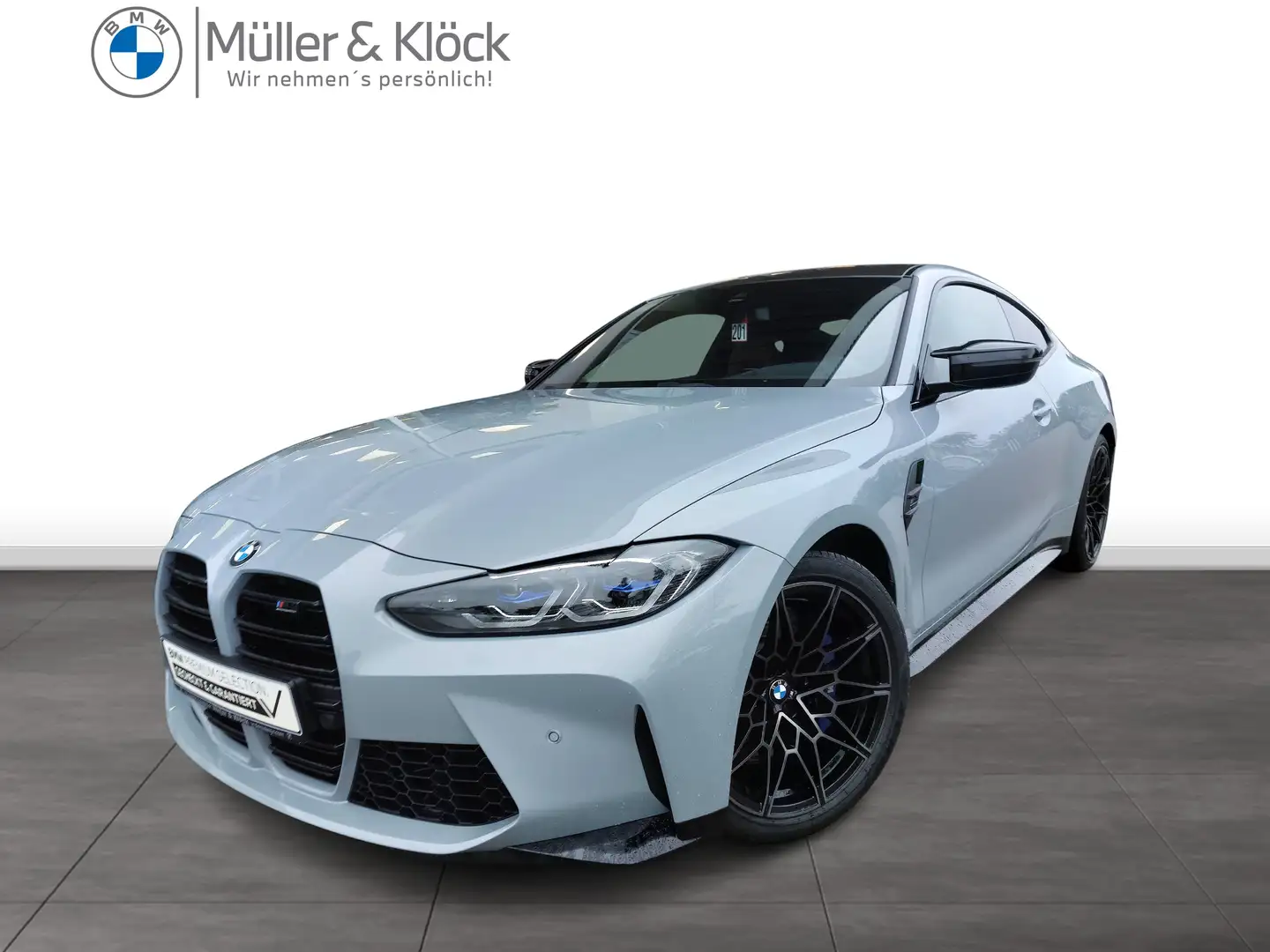 BMW M4 Competition Coupé Head-Up DAB WLAN Tempomat Grau - 1