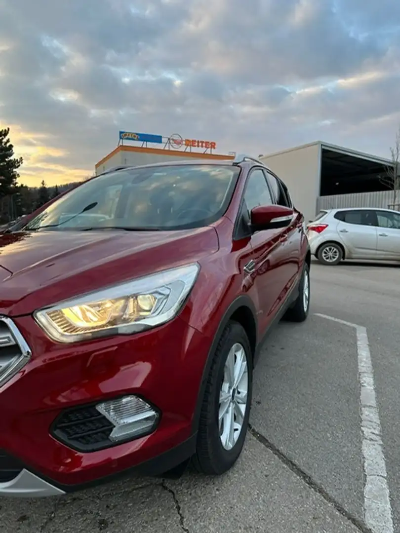 Ford Kuga ** SUPER AUSSTATTUNG ! ** Rot - 1