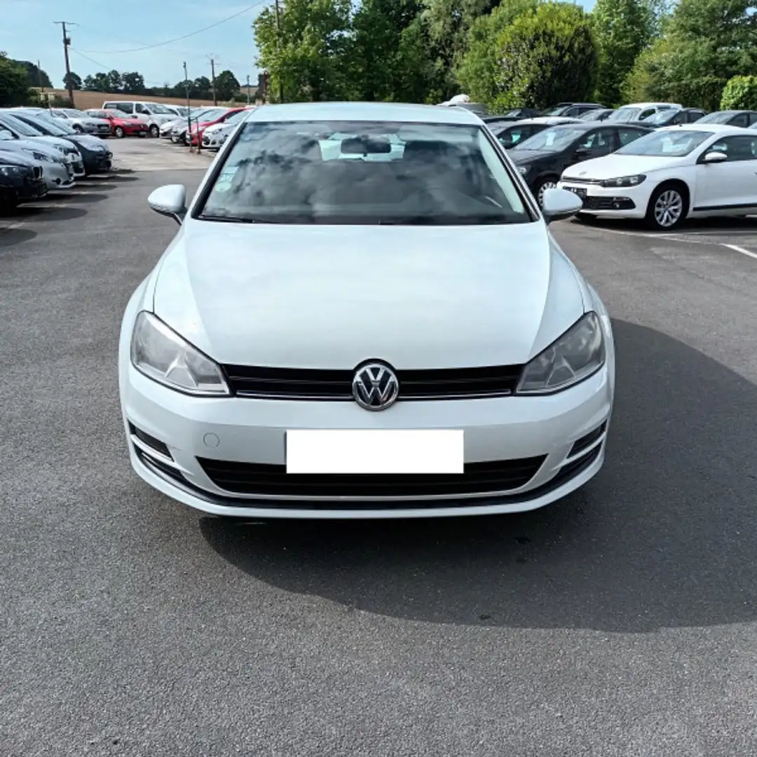 Volkswagen Golf 1.6 TDI 105CH BLUEMOTION TECHNOLOGY FAP TRENDLINE  Wit - 2