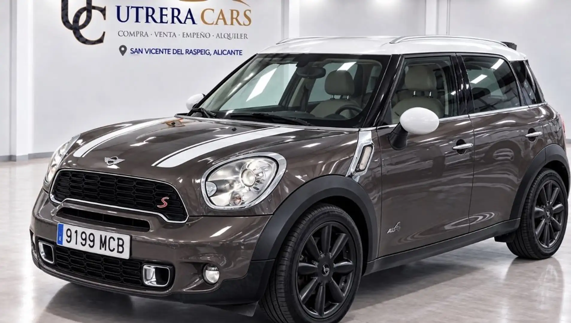 MINI Cooper S 1.6 All4 Auto Marrón - 1