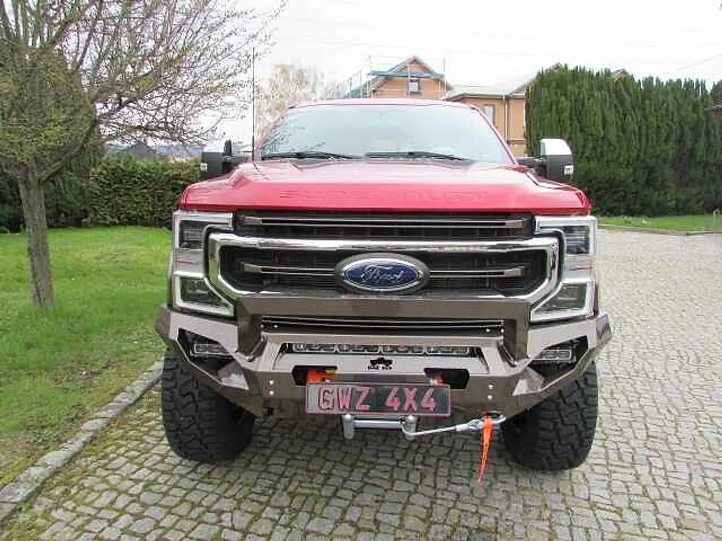 Ford F 250 F250  Power Truck  Short Box Crew Cab FX4 King Ran Rosso - 2