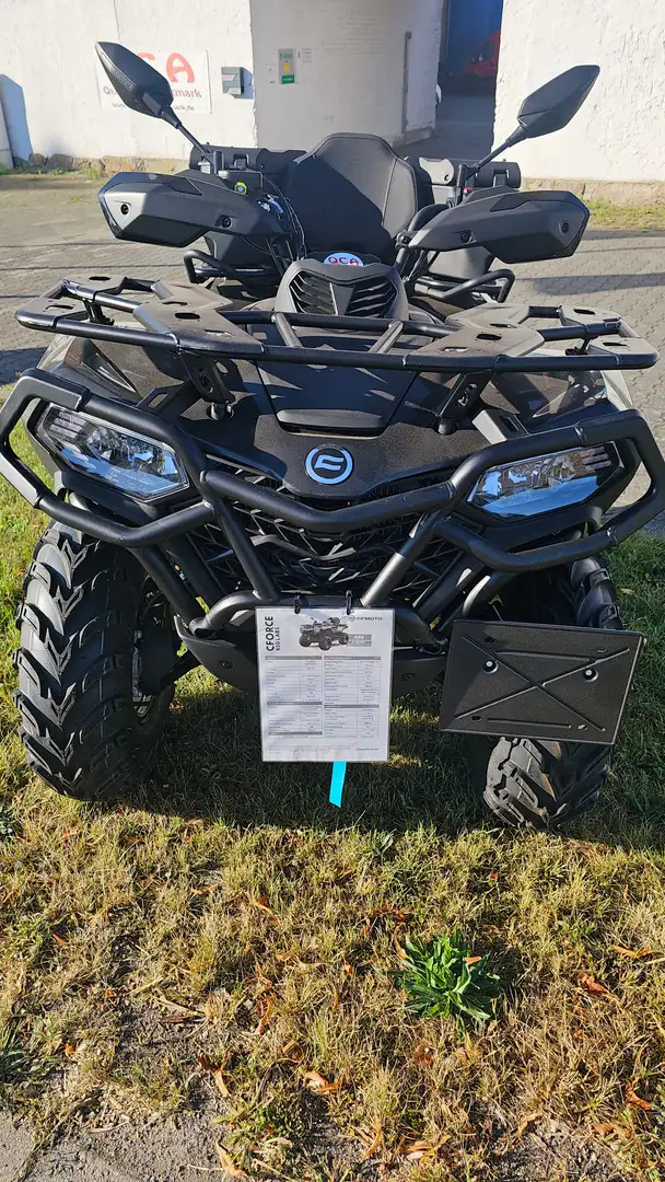CFMOTO CForce 450 EPS, ABS, T3b inkl. Koffer Bumper Set !!! Noir - 1